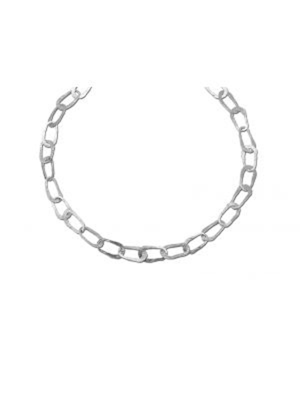 Zilveren ONNO ketting met rhodium K0085RH