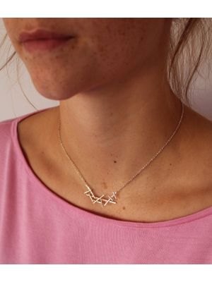Zilveren ONNO ketting K0283