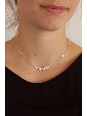 Zilveren ONNO ketting K0291