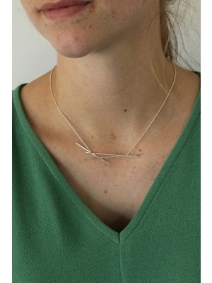 Zilveren ONNO ketting K0293