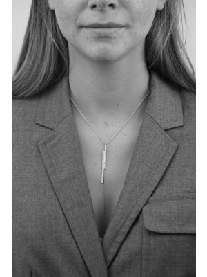 Zilveren ONNO ketting K0309