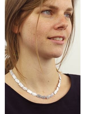 Zilveren ONNO ketting K0319