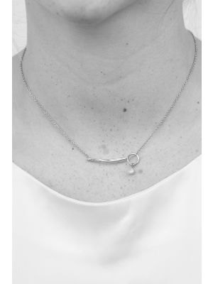 Zilveren ONNO ketting K0331