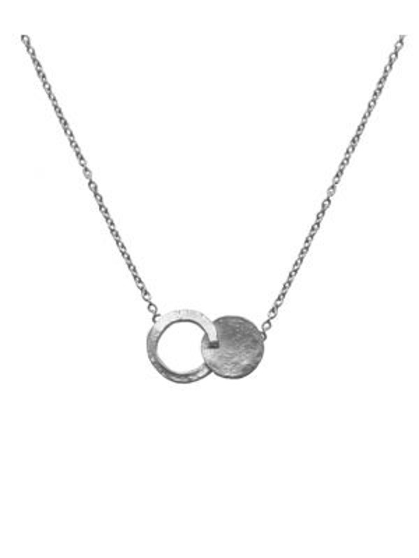 Zilveren ONNO ketting K0333