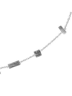 Zilveren ONNO ketting K0369