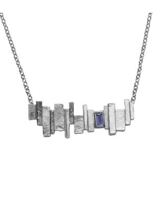 Zilveren ONNO ketting K0382IO