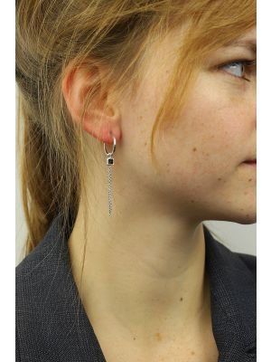 Zilveren ONNO creool OC0112