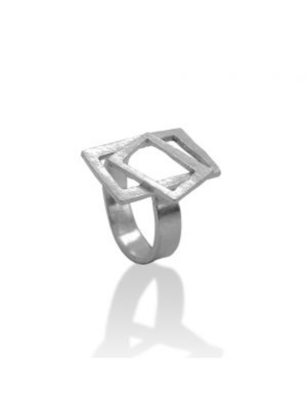 Zilveren ONNO ring R0334