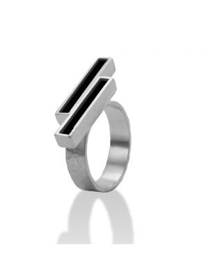Zilveren ONNO ring R0371